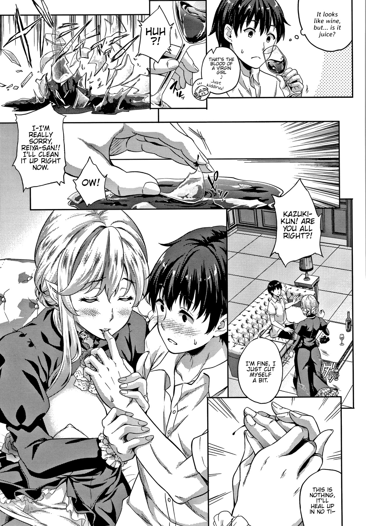 Hentai Manga Comic-My Lover Is a Vampire!?-Chapter 1-6-44